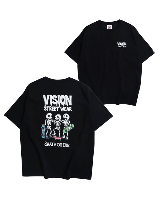 Skull Dry T / 清涼素材スカルTシャツ