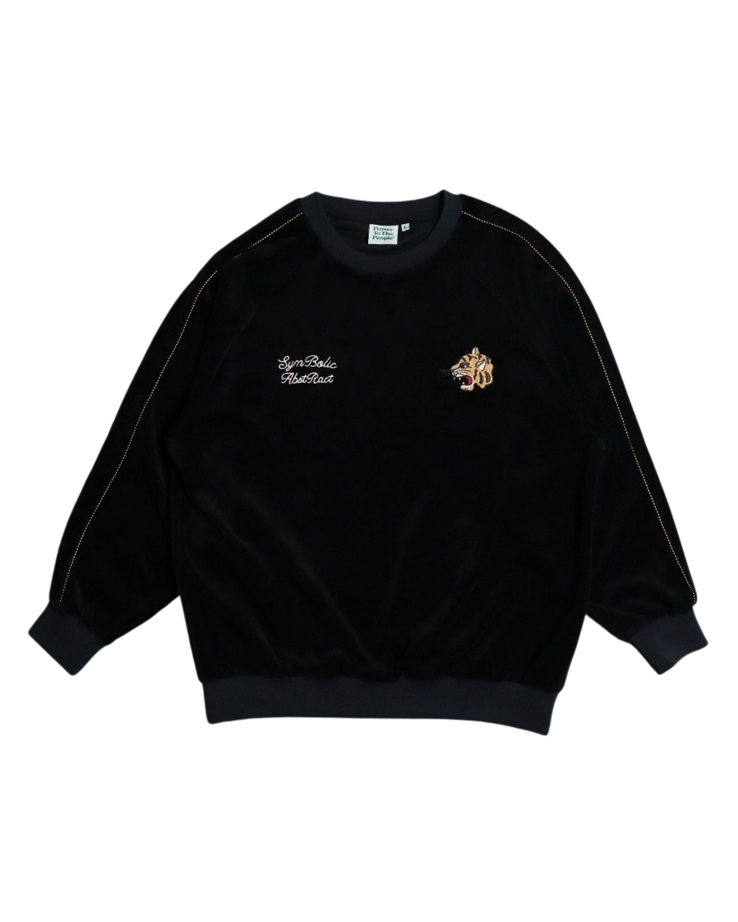 Velour Raglan Sweatshirt