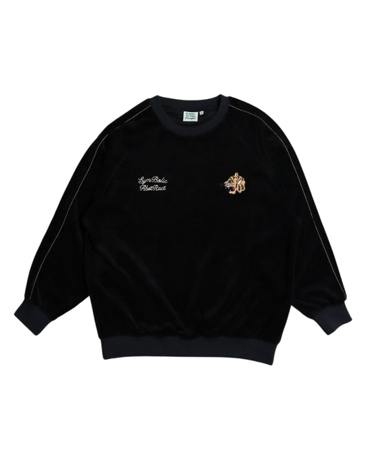Velour Raglan Sweatshirt