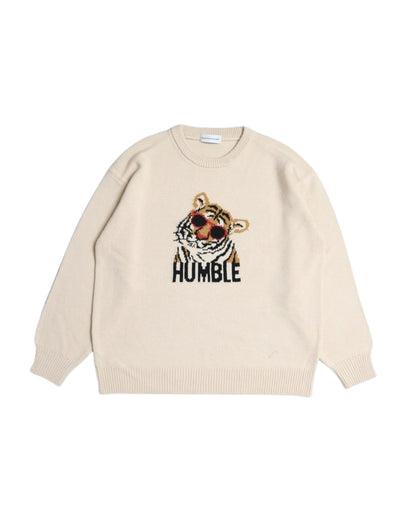 Tiger Jacquard Knit