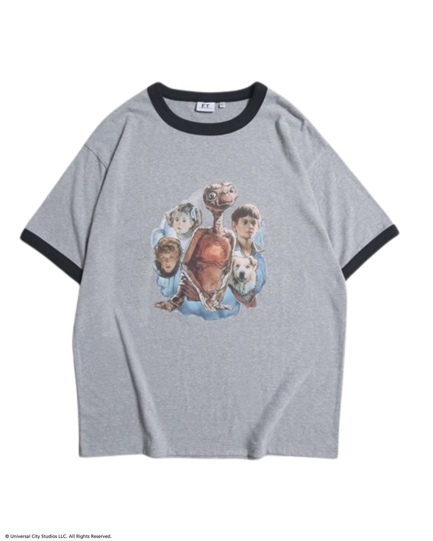 【E.T.】リンガーTシャツ