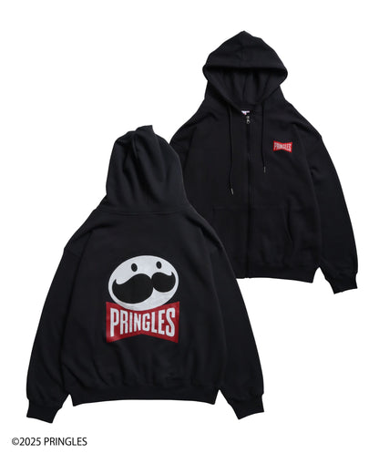 【PRINGLES】Back Face Zip Hoodie