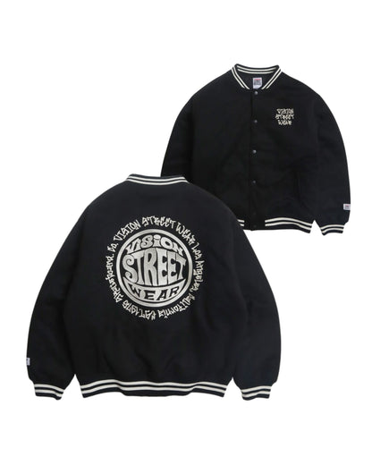 Fake suede stadium jacket / フェイクスエードスタジアムジャケット