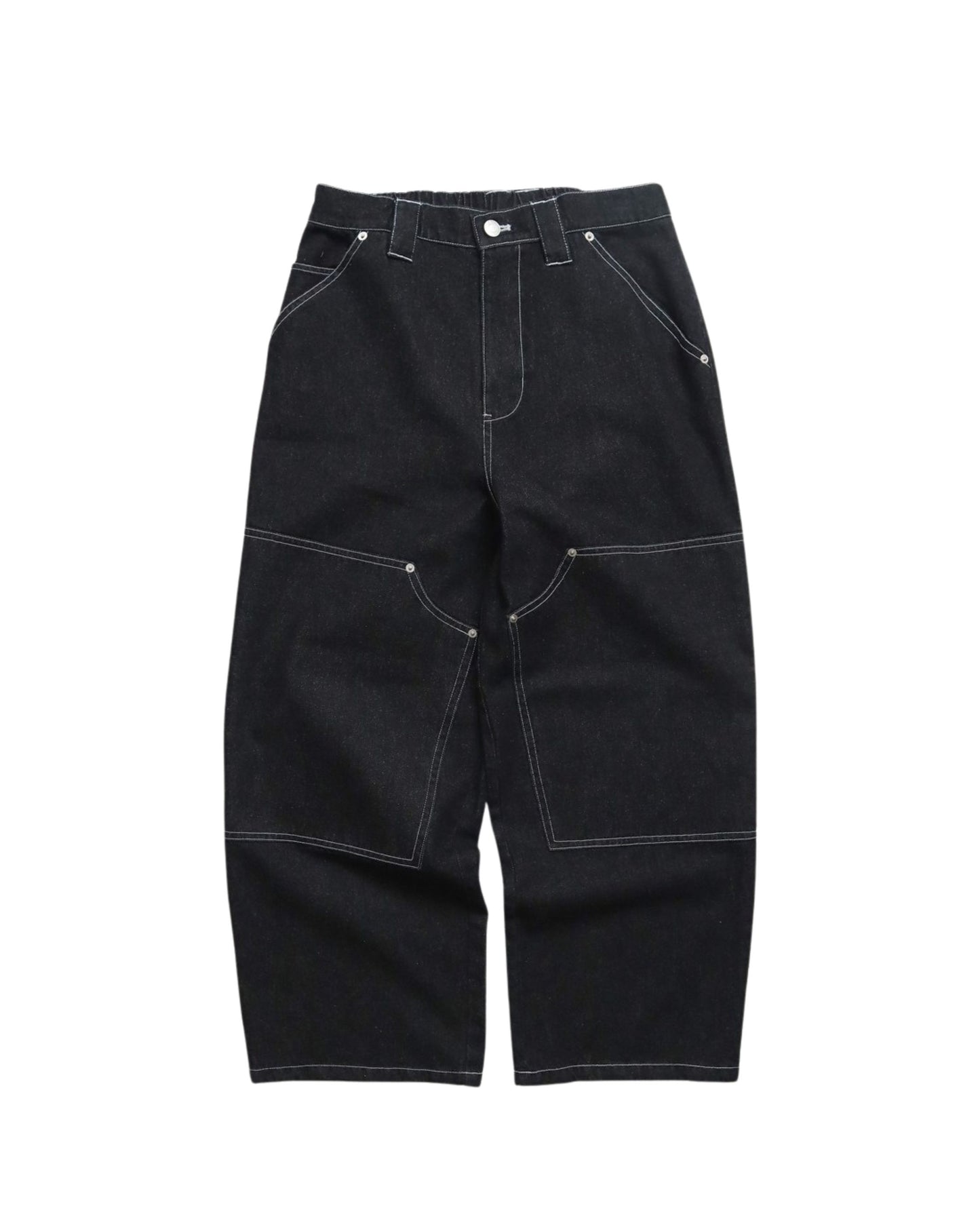 Carpenter Denim / カラーステッチ デニムカーペンターパンツ