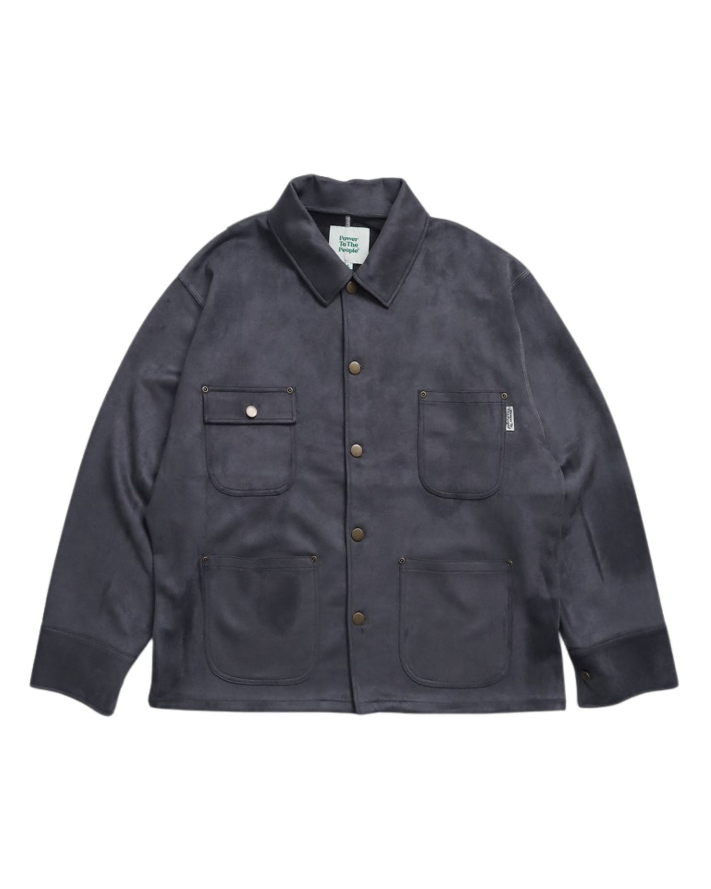 フェイクスウェードカバーオール