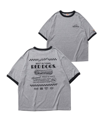 【RedDogs】ヴィンテージリンガーTシャツ