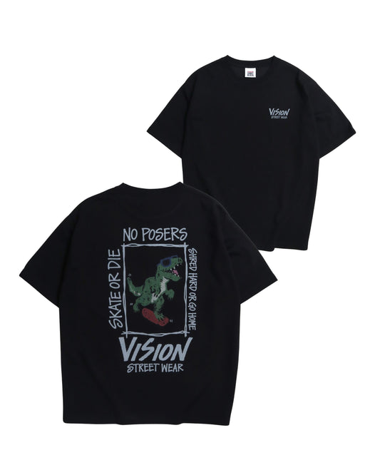 Dinosaur Dry T / 清涼素材ダイナソーTシャツ