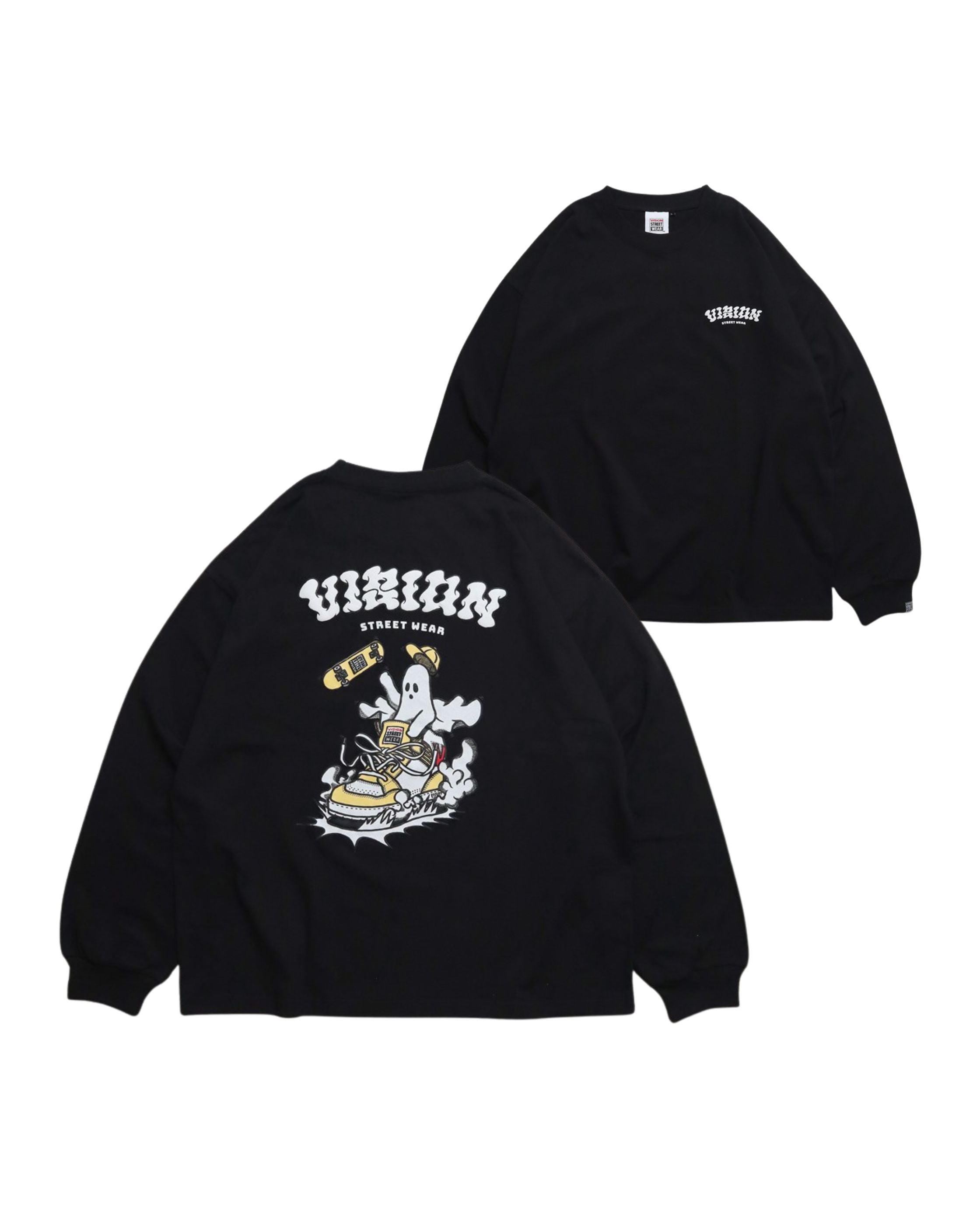 VISION STREET WEAR】Ghost Sneaker Tee / スニーカーライド ゴースト
