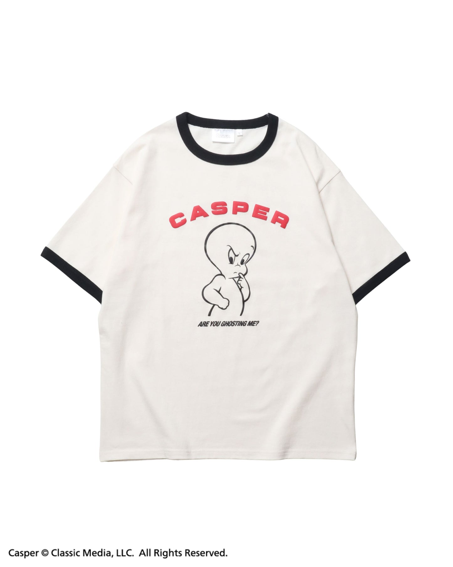 【キャスパー】リンガーTシャツ