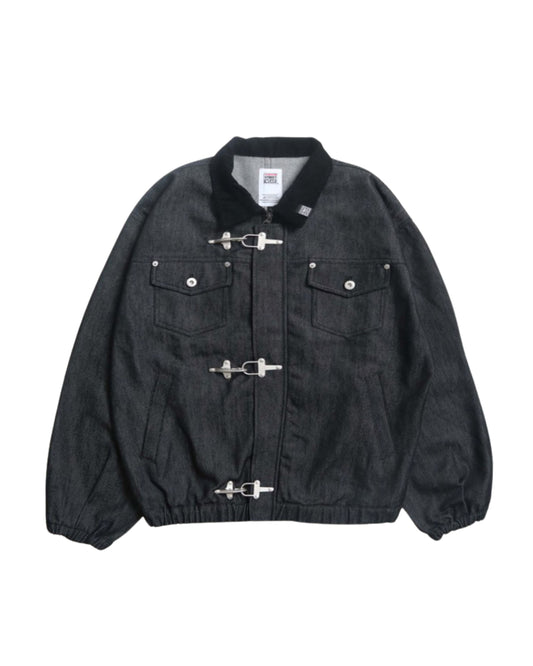 Rigid denim fireman jacket / リジッドデニムファイヤーマンジャケット