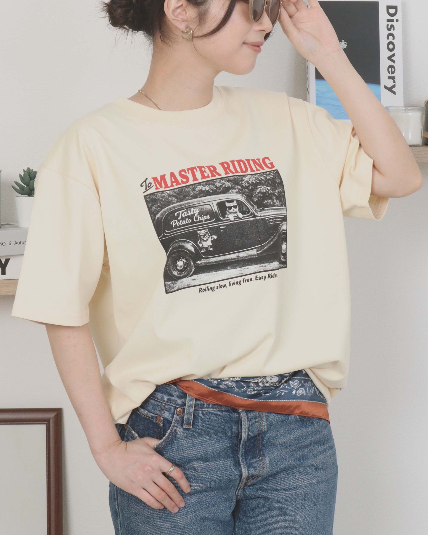 レトロネコフォトT