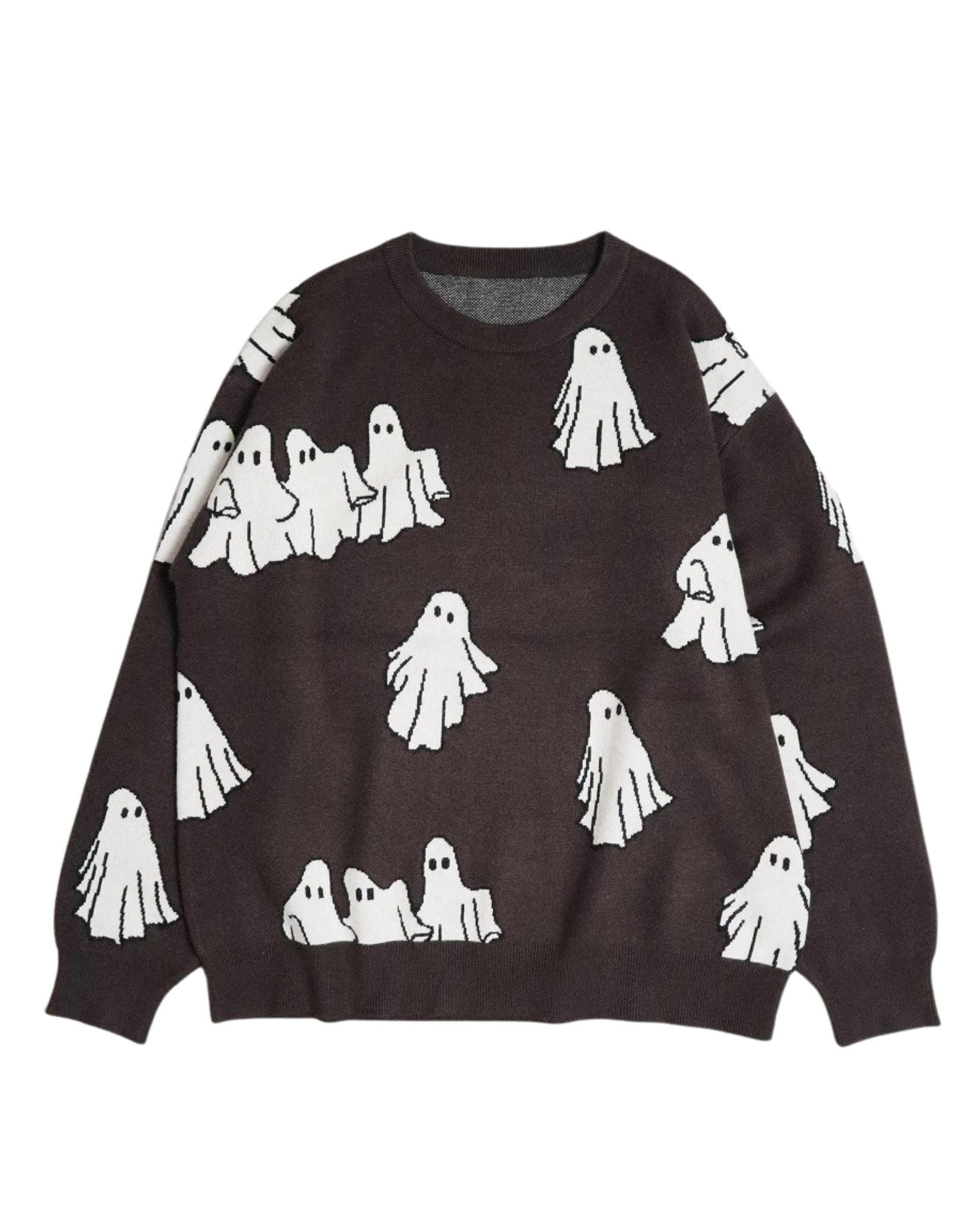 【希少】限定カラー　バレンシアガ　 マルチロゴ総柄 ニット L セーター 希少】限定カラーバレンシアガ マルチロゴ総柄 ニット L セーター