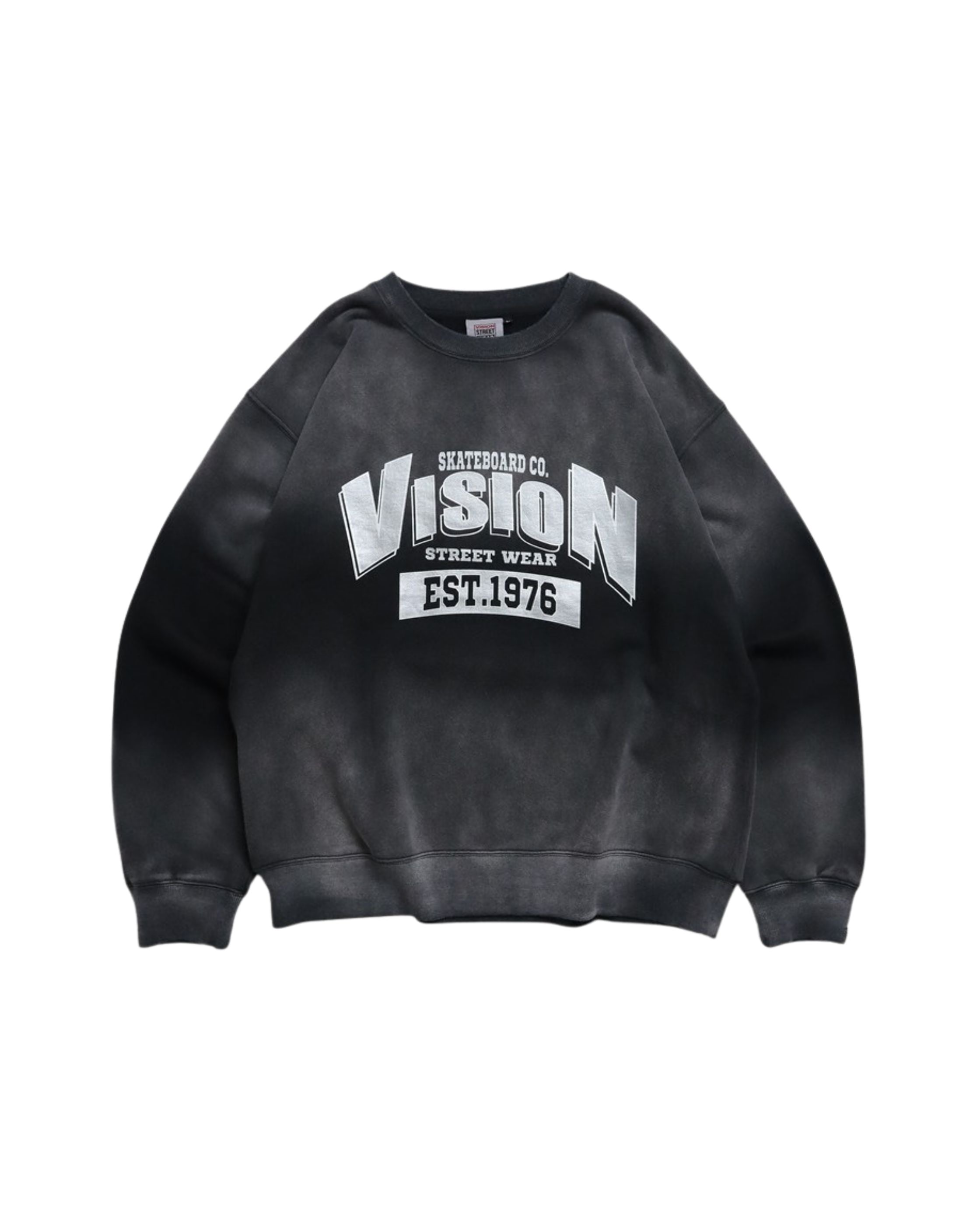 VISION STREET WEAR】Bleach College Sweat / 箔プリントロゴ
