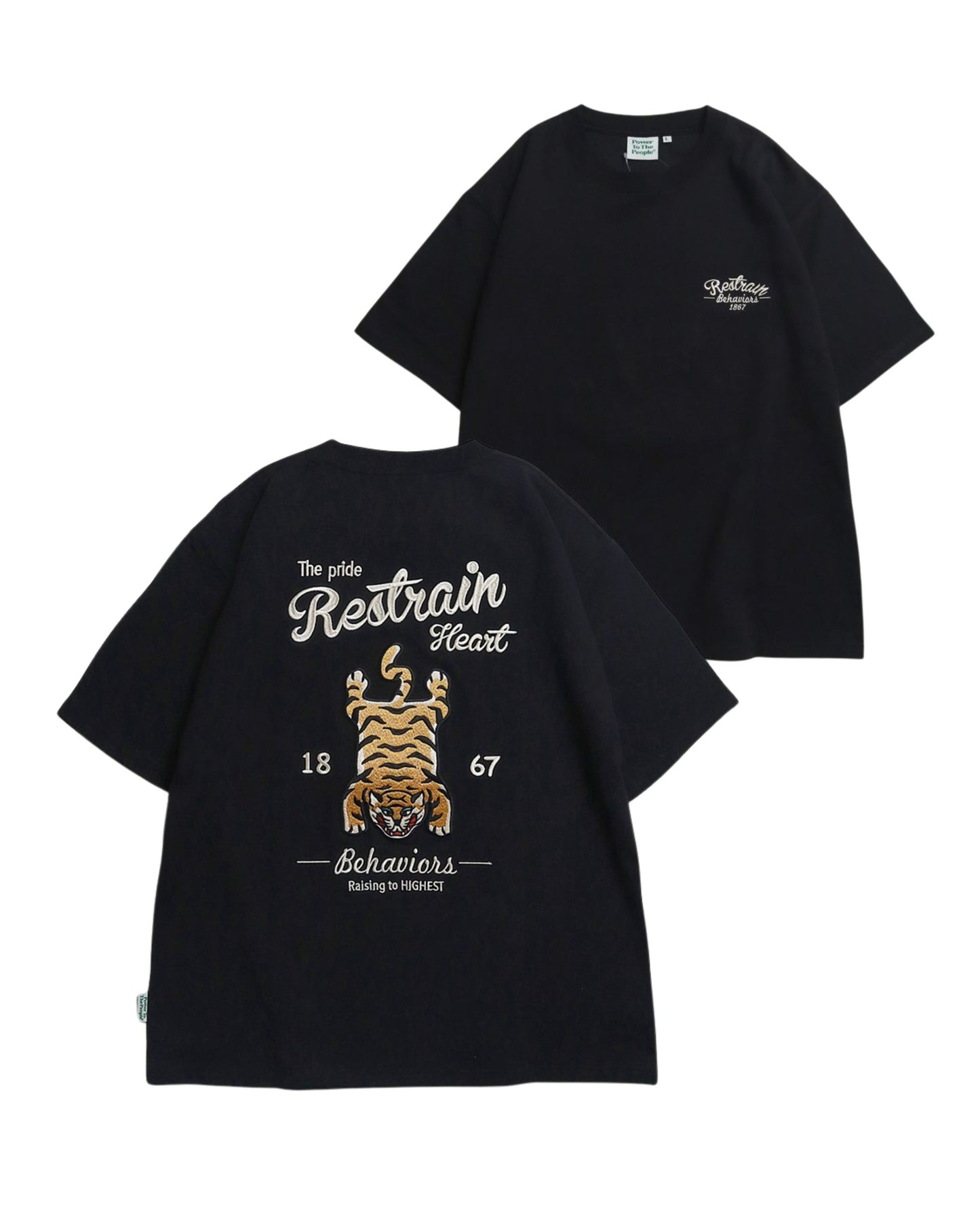 チベタンタイガーラグ刺繍T