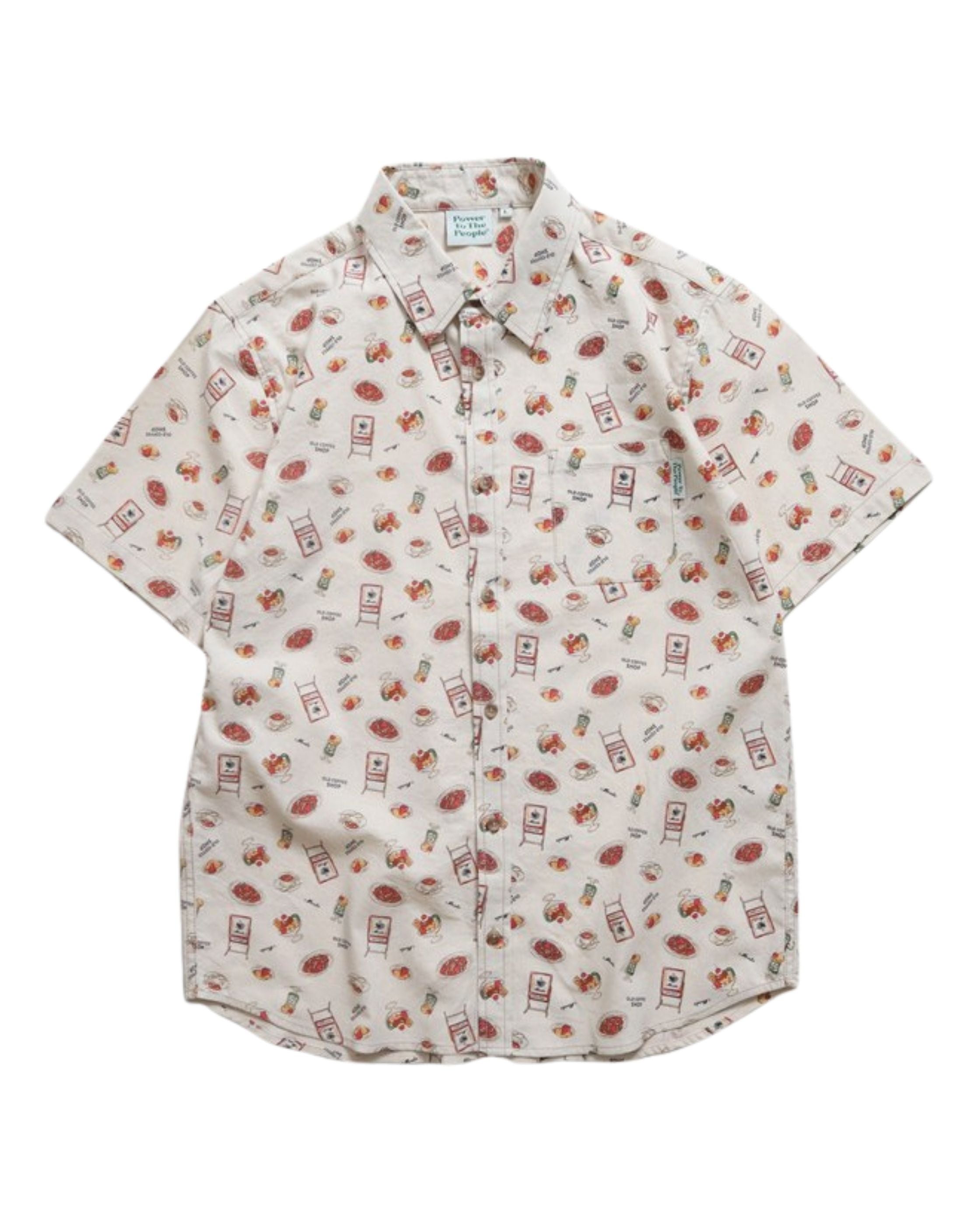 POWER TO THE PEOPLE】レトロ総柄シャツ – Ha-Li-C STORE（ハリック