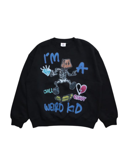 【guernika】 Skull Skater Sweatshirt