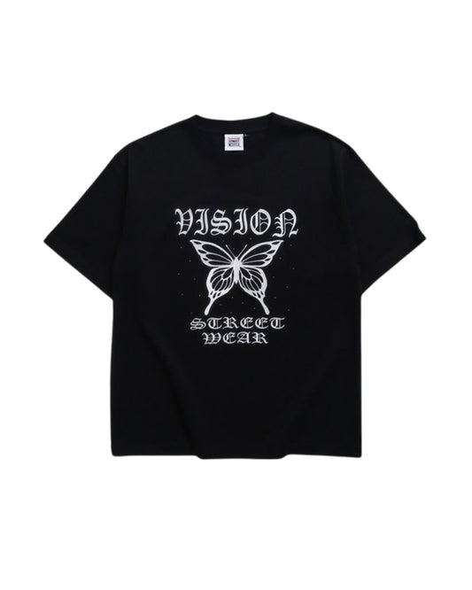 Butterfly Stone Tee / バタフライ　ラインストーンTシャツ