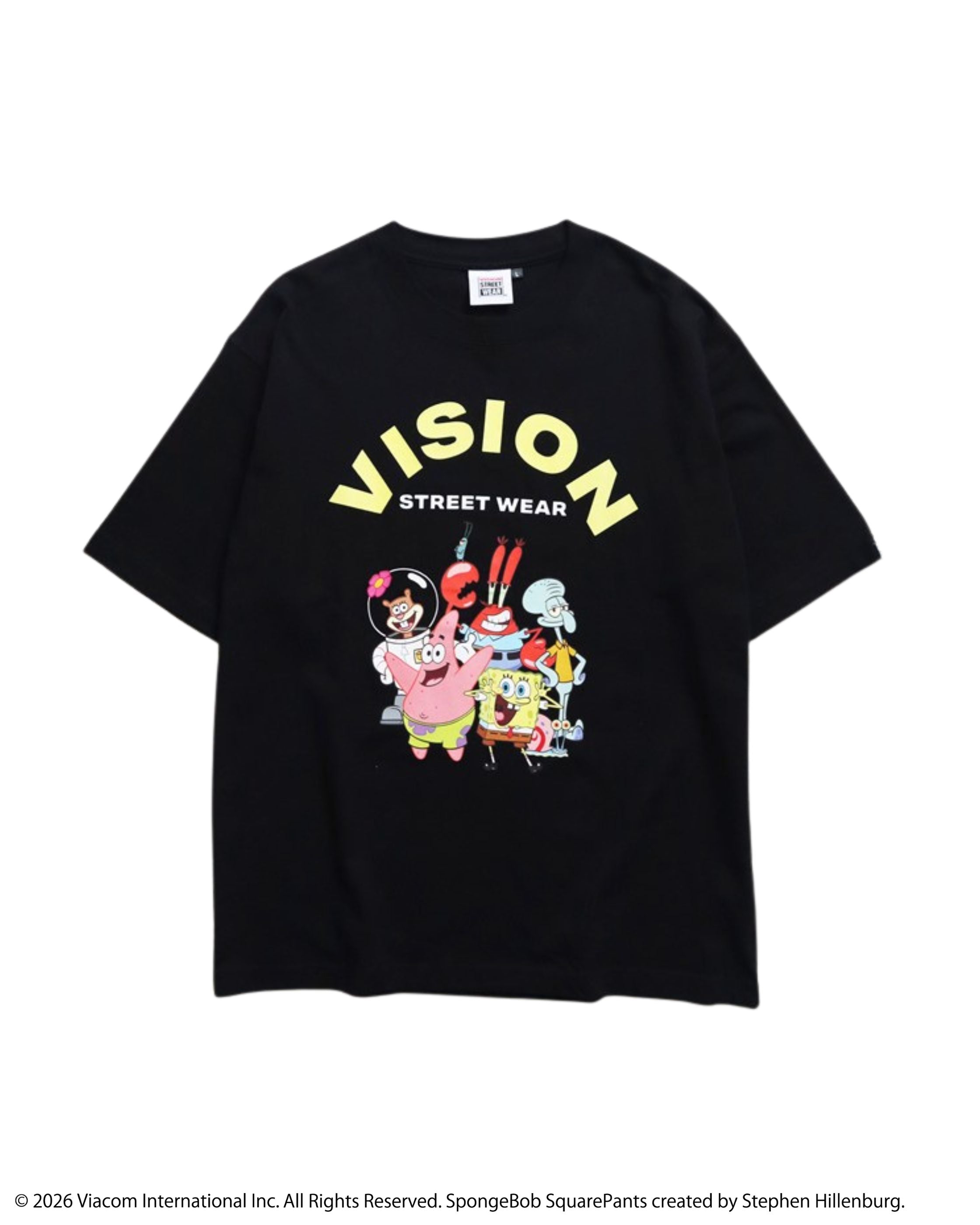 スポンジ・ボブコラボ】Character Tee / キャラクターグラフィックT