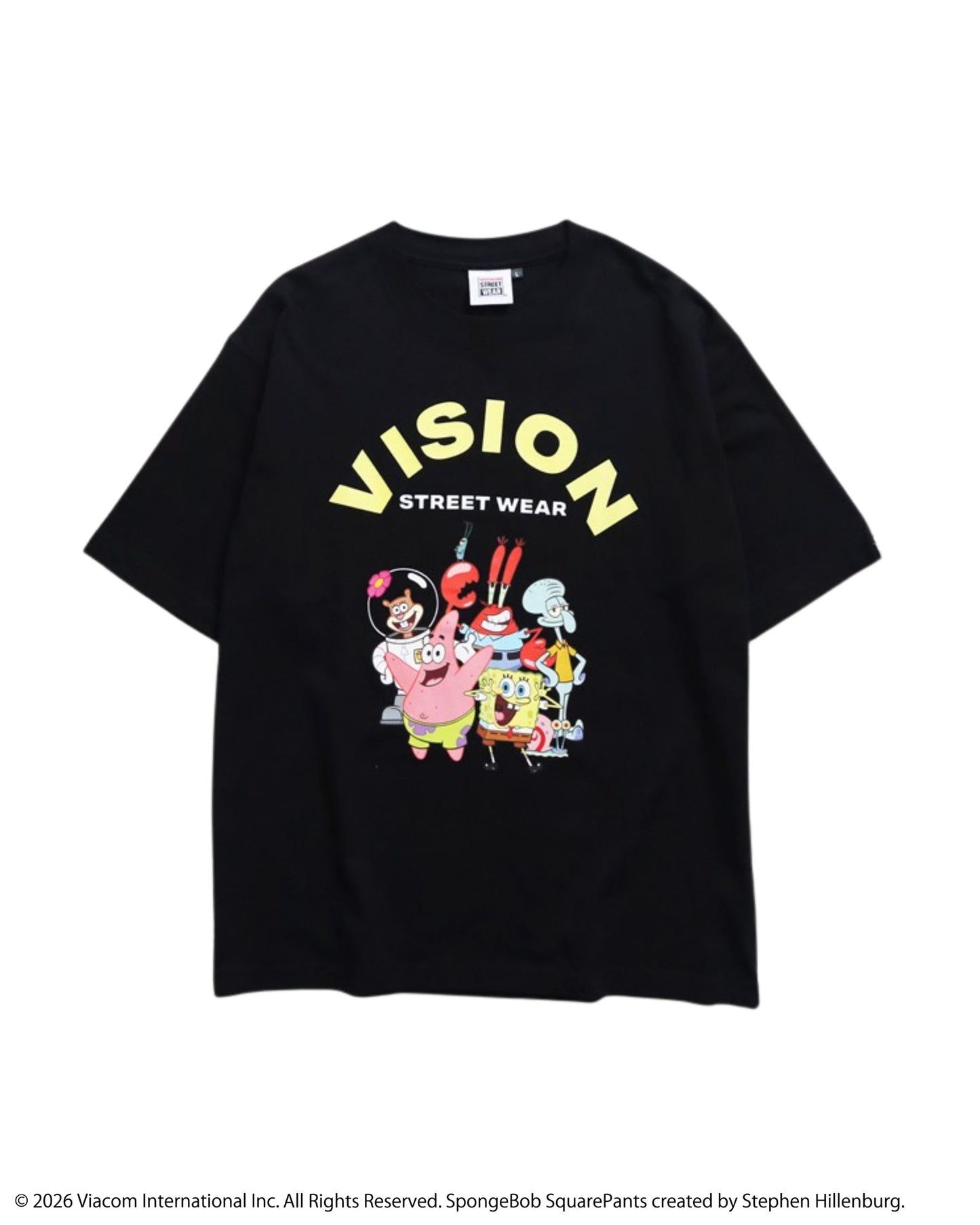 【スポンジ・ボブコラボ】Character Tee / キャラクターグラフィックTシャツ