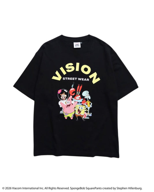 【スポンジ・ボブコラボ】Character Tee / キャラクターグラフィックTシャツ