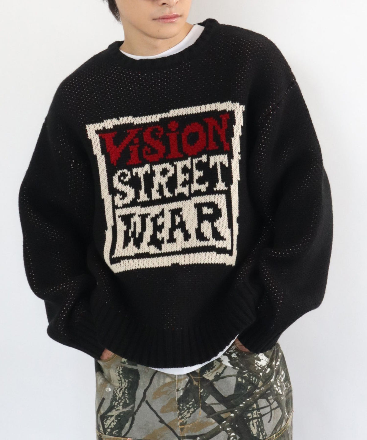 Curly VSW logo knit / カーリーVSWロゴニット