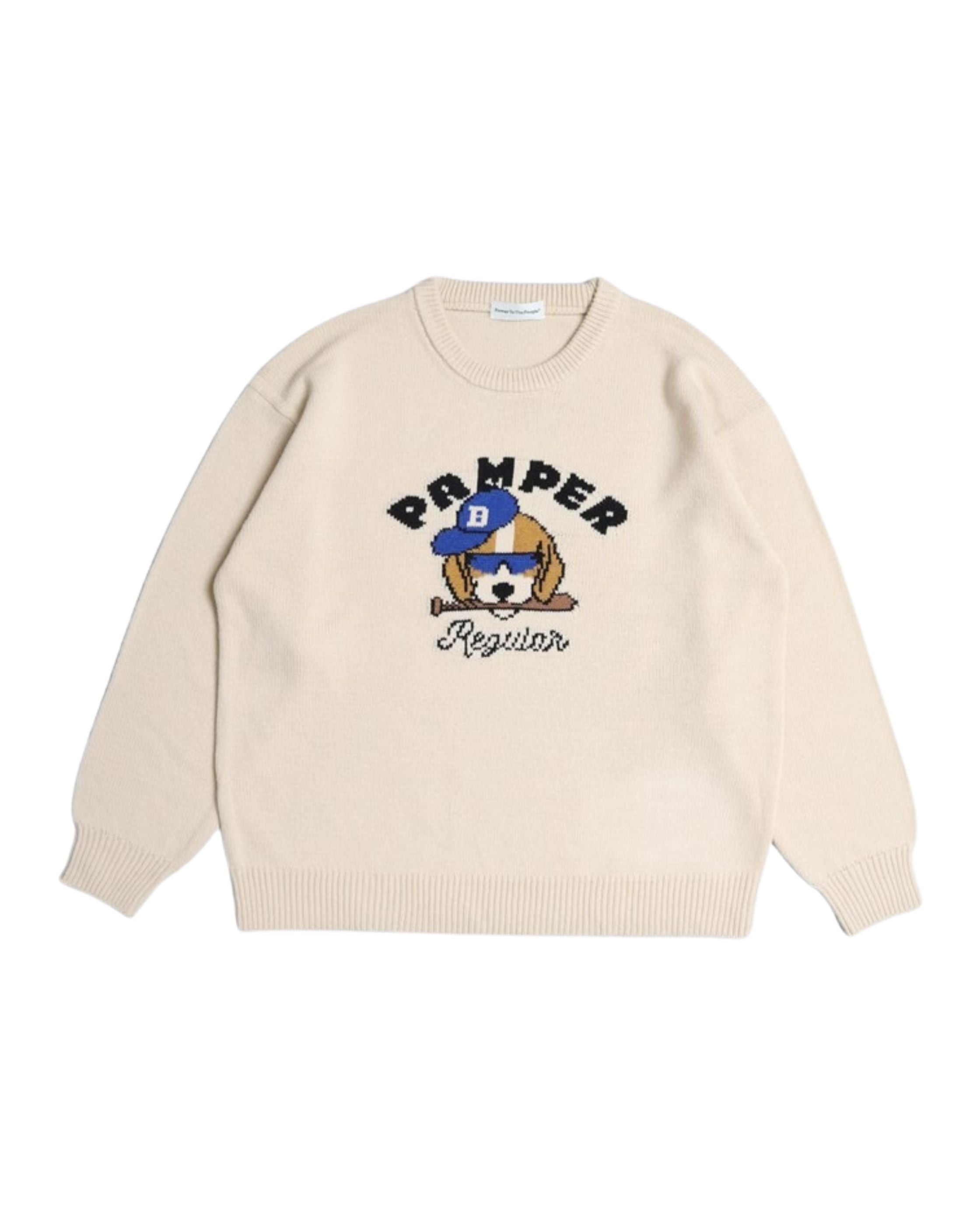 POWER TO THE PEOPLE】Dog Jacquard Knit – Ha-Li-C STORE（ハ