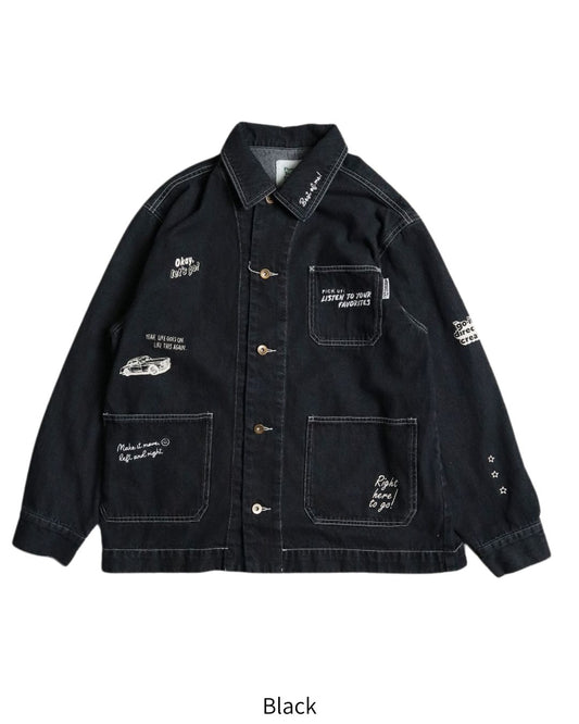 Doodle Denim Jacket
