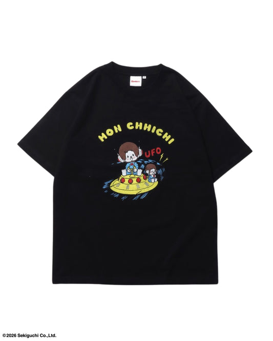 【モンチッチ】UFOイラストTシャツ