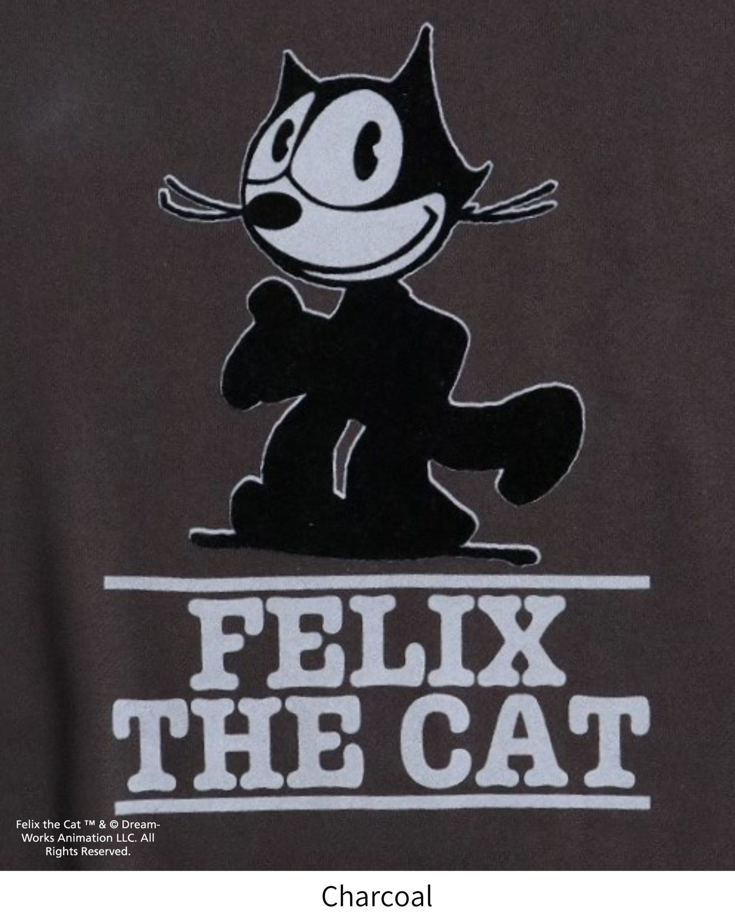 【FELIX THE CAT】ラグランフロッキースウェット