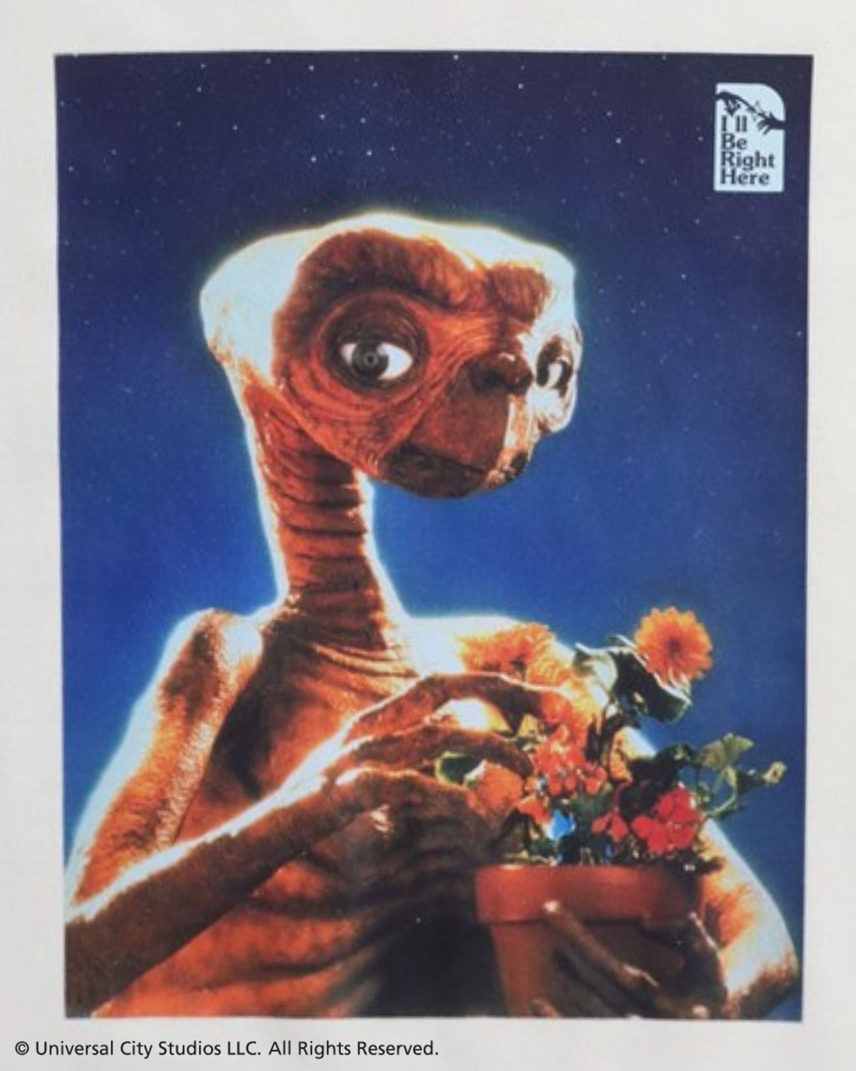 【E.T.】フォトプリントスウェット