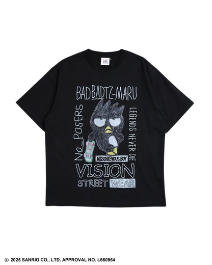 【サンリオキャラクターズ】Bad Badtz-maru F/B T-shirt