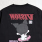 【サンリオキャラクターズ】Kuromi F/B T-shirt