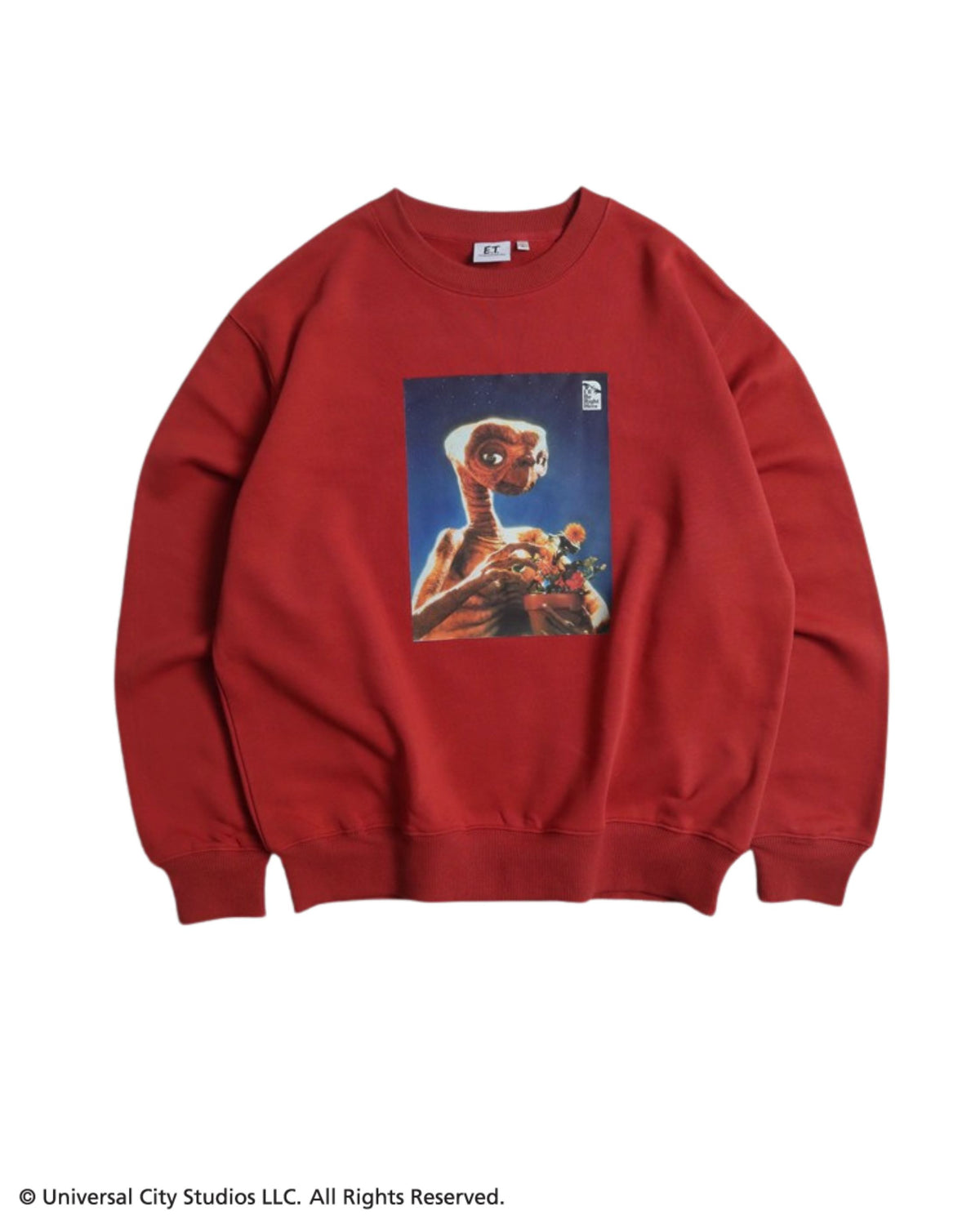 【E.T.】フォトプリントスウェット