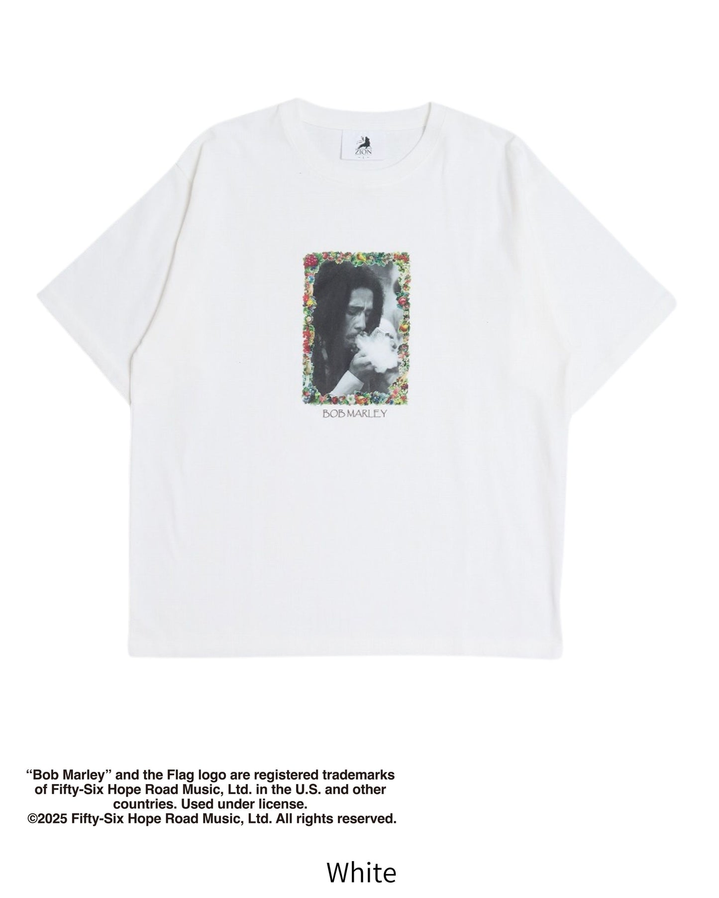 【BOB MARLEY】Flower Photo Tee