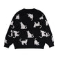 Cat Pattern Knit