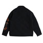Embroidered Sleeve Quilted Jacket