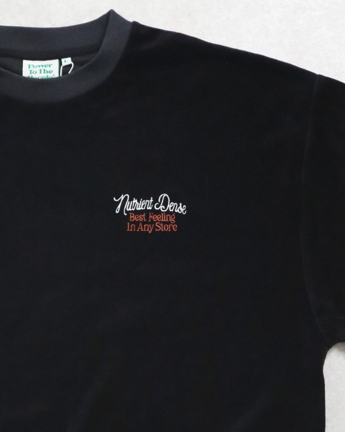 Cats & Drink Velor Sweatshirt