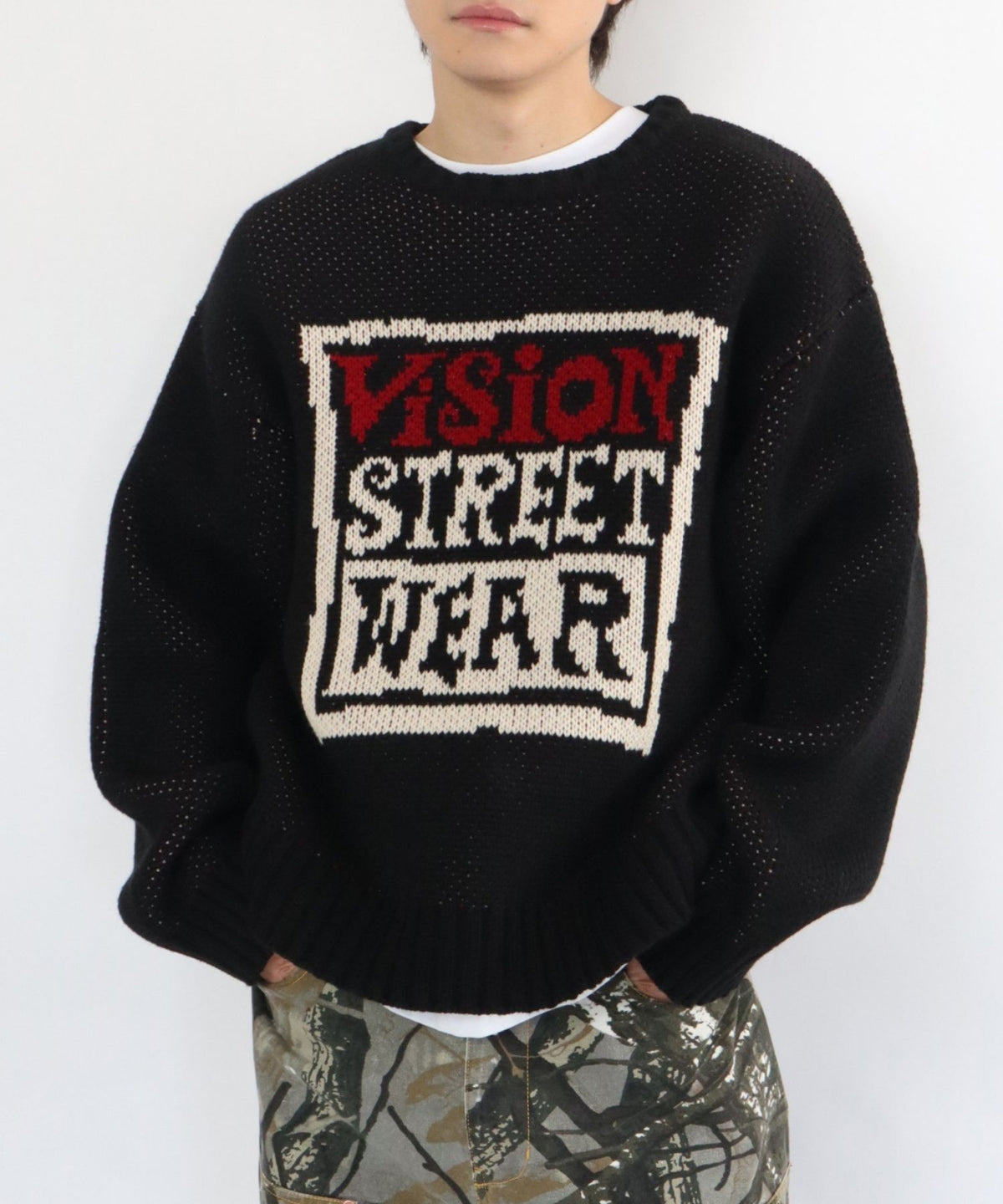 Curly VSW logo knit / カーリーVSWロゴニット