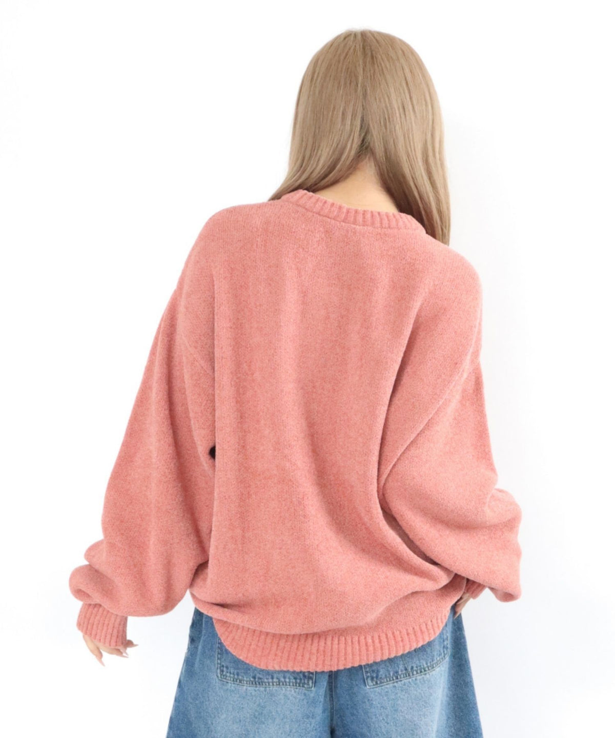 Ghost jacquard knit / ゴーストジャガードニット