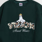 Ghost Logo Sweat / 【裏起毛】ゴースト異素材ロゴスウェット