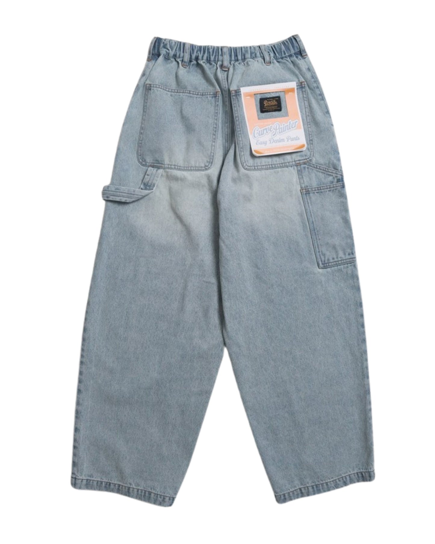 【5色展開】イージーペインターデニムパンツ
