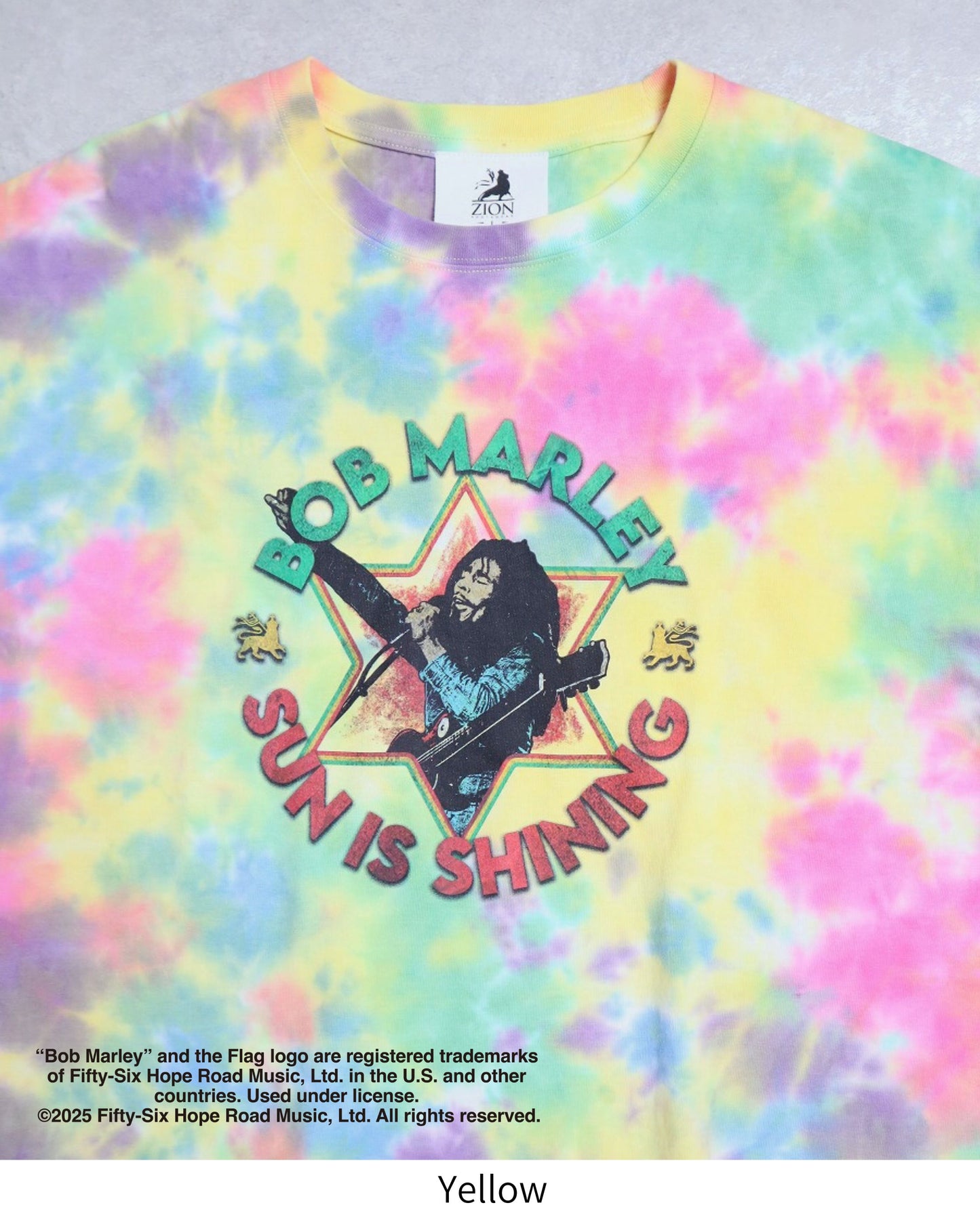 【BOB MARLEY】Tie Dye Print Tee