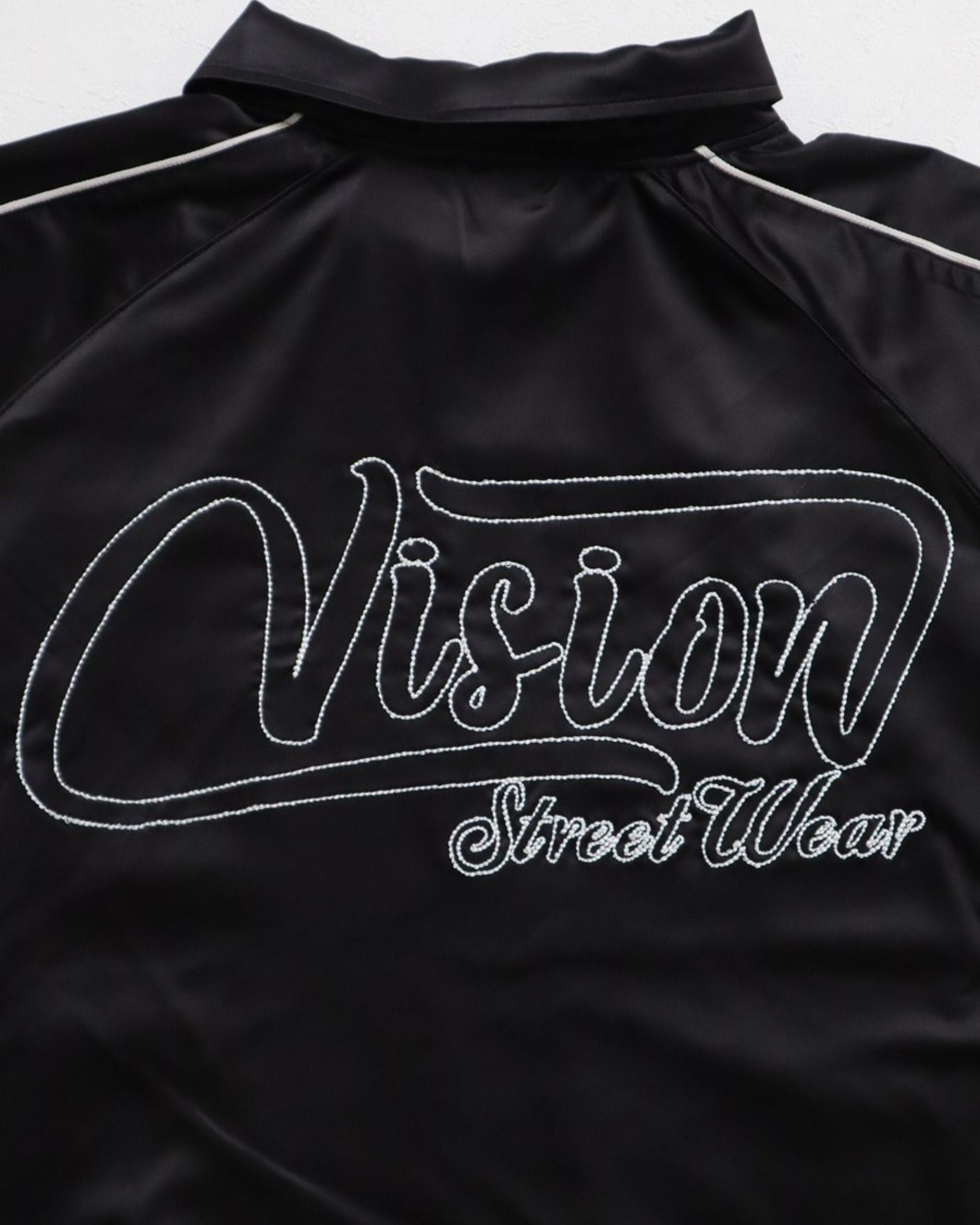 VISION STREET WEAR】Bridge Satin Jacket / サテン刺繍スカジャン