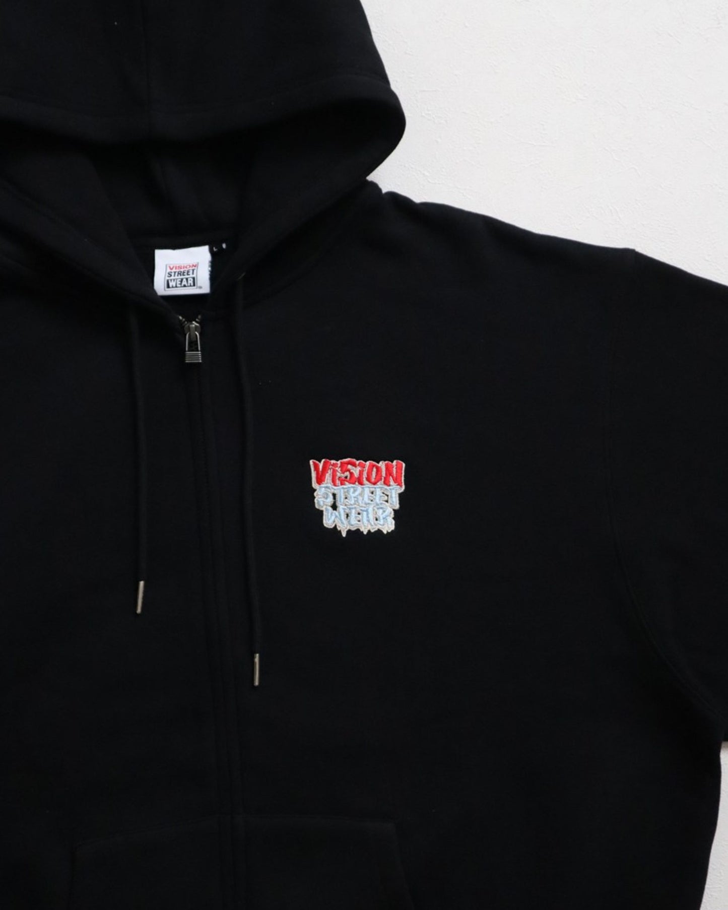 Ghost Satin Zip Hoodie