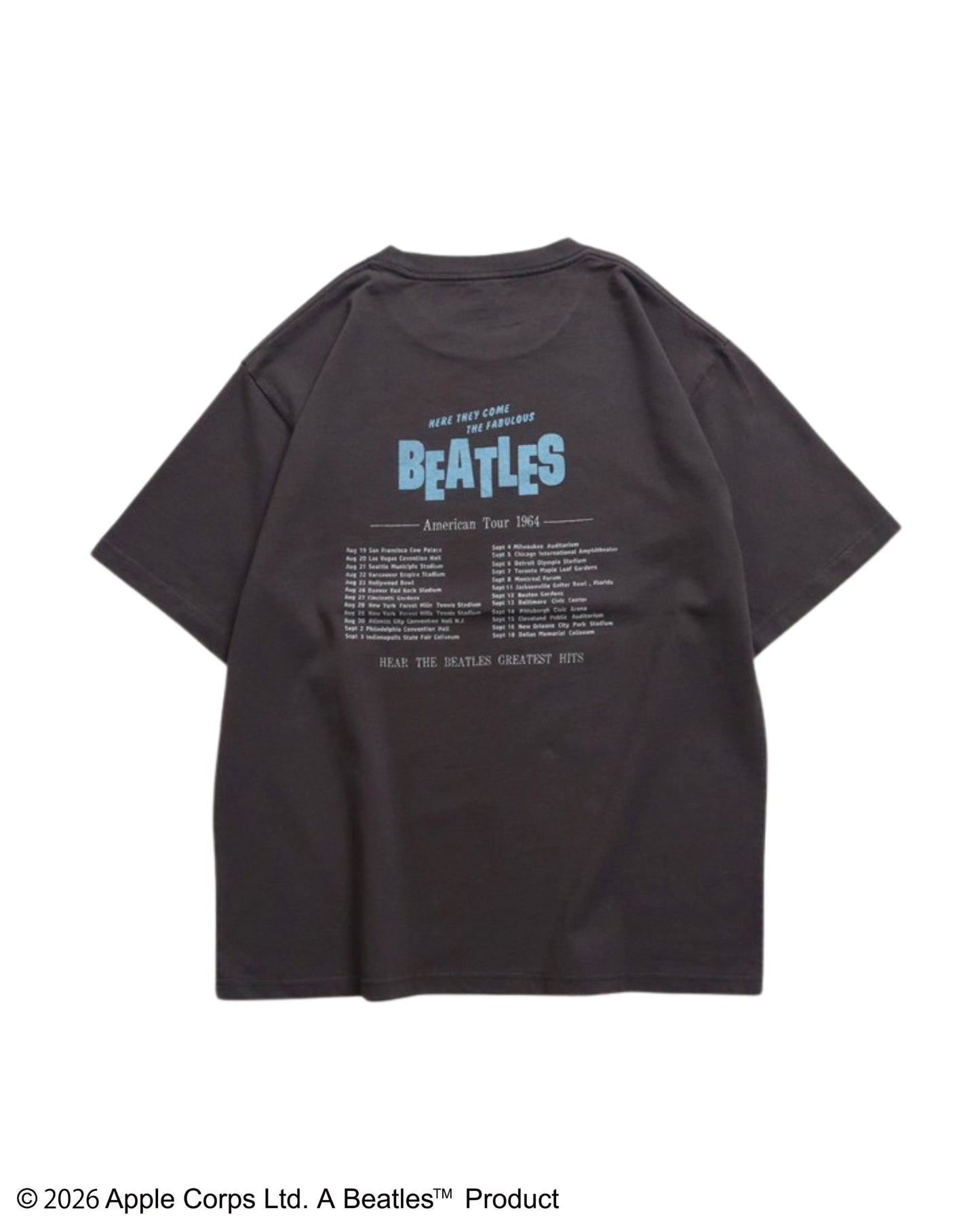 【ビートルズ】ツアープリントT