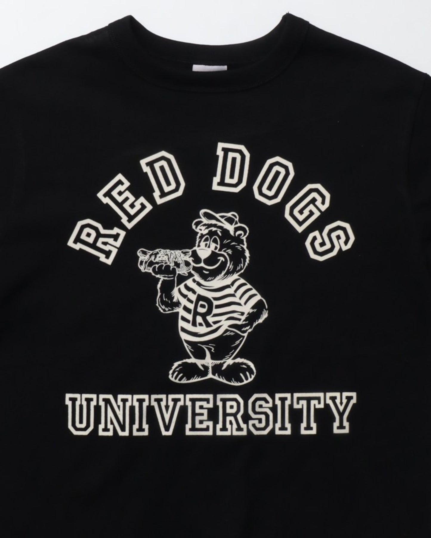 【RedDogs】フロッキープリントTシャツ