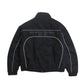 Fake suede piping padded jacket / フェイクスエードパイピング中綿ジャケット