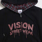 Ghost check hood ZIPPK / ゴーストチェックフードパーカー
