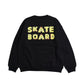 【スポンジ・ボブコラボ】Skateboard Sweatshirt / POPプリントコラボスウェット