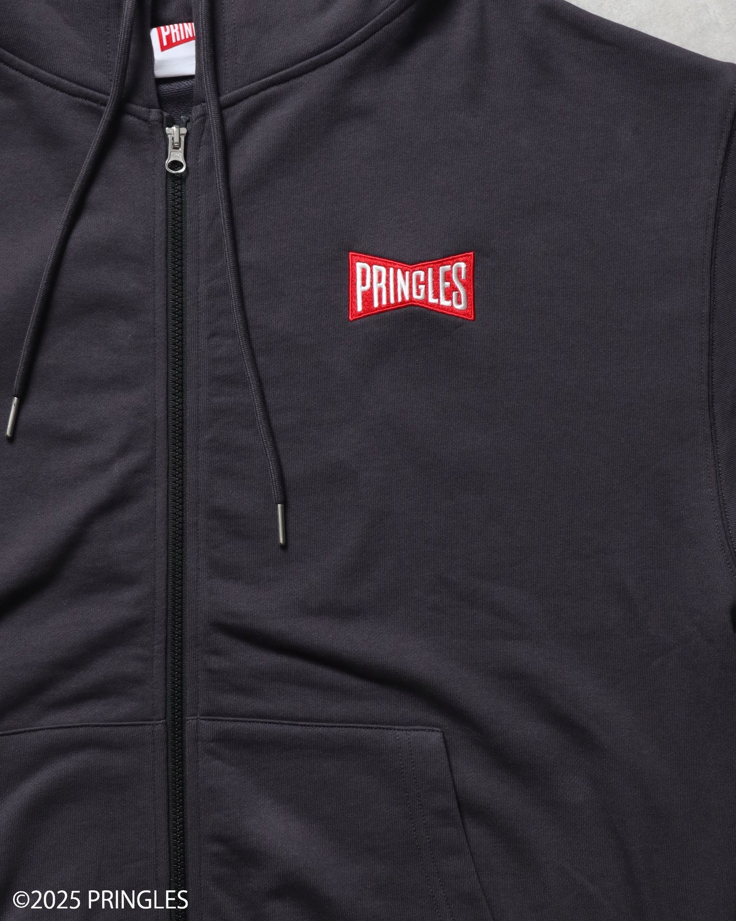 【PRINGLES】Back Face Zip Hoodie